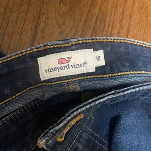 Vineyard Vines Women's Straight High Rise Denim Jeans Size 16
